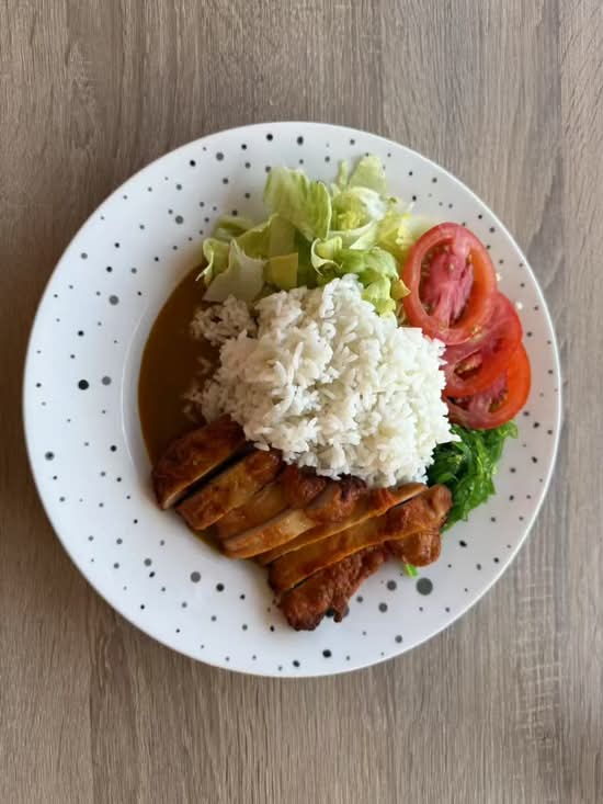 BBQ Chicken Bento 板烧鸡腿饭